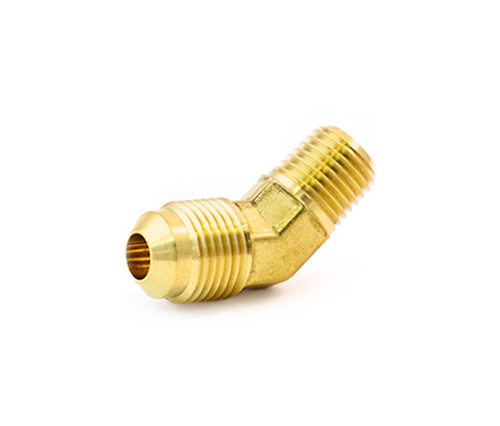 54# SAE 45 ° Flare Brass Fitings Кованые 45 ° мужского локтя